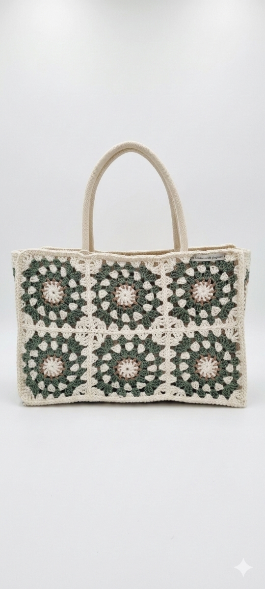 Τσάντα granny square