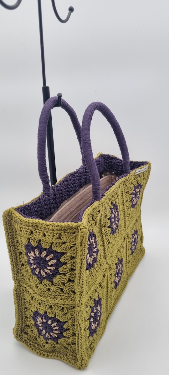 Τσάντα granny square